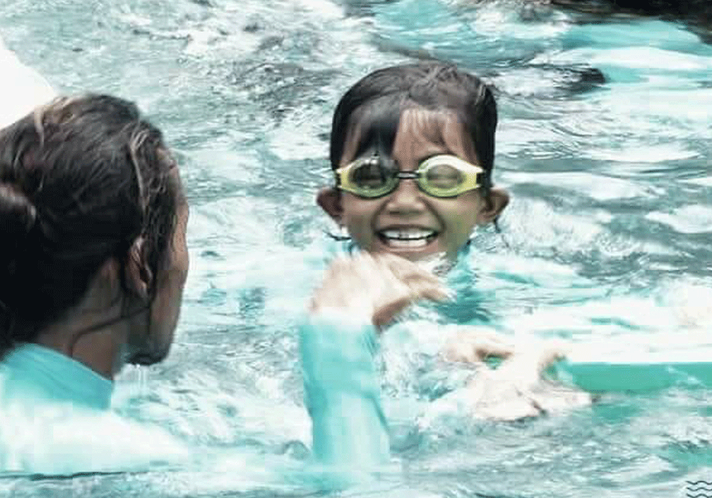 Swim Lesson for Children Bali